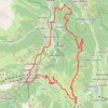 Trace GPS Crête d'Azet - Saint-Lary-Soulan, itinéraire, parcours