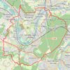 Trace GPS 46 km et 590 m Les 5 forets, itinéraire, parcours