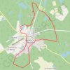 Trace GPS Circuit autour d'Yvoy-le-Marron, itinéraire, parcours