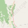 Trace GPS Gorges d'Imbros, itinéraire, parcours