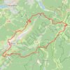 Trace GPS Boucle, col de la Vièrge, La Bresse, Hohneck, itinéraire, parcours