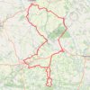 Trace GPS Sur la trace des champions P4, itinéraire, parcours