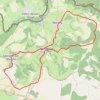 Trace GPS De Sapogne sur Marche à Margny, itinéraire, parcours