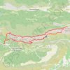 Trace GPS Grande rando Enchois - Pic des Mouches, itinéraire, parcours