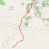 Trace GPS Source au-dessus de Cipières, itinéraire, parcours