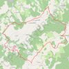 Trace GPS Monts du Lyonnais - Du Rossand au Col des Brosses - 11690 - UtagawaVTT.com, itinéraire, parcours