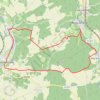 Trace GPS Week-End Vézelay - Rando Bessy-sur-Cure - Mailly-La-Ville, itinéraire, parcours