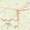 Trace GPS Entre Saint-Félix-de-Lauragais et Revel - Engranou-Mandoul, itinéraire, parcours
