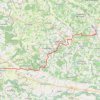 Trace GPS Compostelle Nogaro-Barcelonne du gers, itinéraire, parcours