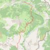 Trace GPS TraversÃ©e des alpes par le GR5, itinéraire, parcours
