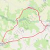 Trace GPS Oisseau-Saint Mars-Chatillon, itinéraire, parcours