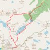 Trace GPS Besiberri Nord depuis le pont de Ressec, itinéraire, parcours