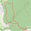 Trace GPS Baume la Roche par Ancey, itinéraire, parcours
