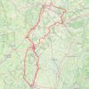 Trace GPS Circuit Bourgogne, itinéraire, parcours