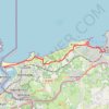 Trace GPS Le sentier du littoral de Saint-Jean-de-Luz à Hendaye, itinéraire, parcours