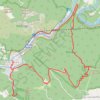 Trace GPS OVČAR: Dom - Ratkova staza - VRH OVČARA (985 m) - Sretenje -..., itinéraire, parcours