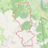 Trace GPS Saleich-Montégut-Castagnède-Chac-Saleich, itinéraire, parcours