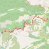 Trace GPS Col de l'ange - Vieux Roquefort, itinéraire, parcours