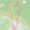 Trace GPS Le Pain de Munition - Pourrières - 83, itinéraire, parcours