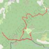 Trace GPS Saint Laurens de cerdans-Cabrens-Falgos, itinéraire, parcours