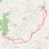 Trace GPS Monte Roisetta, itinéraire, parcours