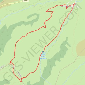 Trace GPS Le Puy de Peyre Arse depuis la Gravière, itinéraire, parcours