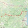 Trace GPS Sentier Cathare équestre balisé (partie Aude), itinéraire, parcours