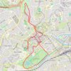 Trace GPS 10 km - Crédit Agricole Normandie, itinéraire, parcours