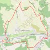 Trace GPS Montaigut-le-Blanc - Château de Champeix, itinéraire, parcours