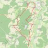 Trace GPS Au Pays de Jehanne d'Arc (Sud) - Maxey-sur-Vaise, itinéraire, parcours