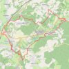 Trace GPS Frotey-lès-Vesoul - Montcey - Calmoutier - Colombe-lès-Vesoul, itinéraire, parcours