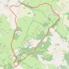 Trace GPS De Mauriac aux sources du Vioulou - Saint-Laurent de Lévézou, itinéraire, parcours