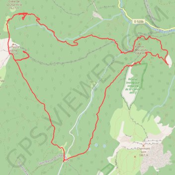 Trace GPS Malamille depuis la Charmette - 19/07/2020, itinéraire, parcours
