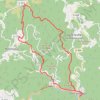 Trace GPS Pont d'Hérault - col de Peyrefiche, itinéraire, parcours