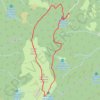 Trace GPS Boucle du grand chat par les cretes, itinéraire, parcours