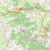 Trace GPS Col des champs - Guillaumes, itinéraire, parcours