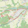 Trace GPS Route des moulins - Breuillet, itinéraire, parcours