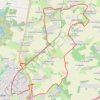 Trace GPS Marche Carquefou - "Le Haut Pays" du Jeudi 09/03/2017, itinéraire, parcours