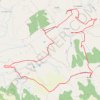 Trace GPS Boucle de Cézac via le moulin de Boisse, itinéraire, parcours