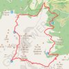 Trace GPS Chemin de la Liberté - Cabane Subera - Cold de Craberous - Étang d'Eychelle, itinéraire, parcours