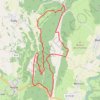 Trace GPS Entre Lacs et Vignobles - Les châteaux de l'Heute, itinéraire, parcours