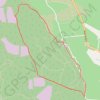 Trace GPS 2021-06-17_08h00m48_MNSaintHilaireAbbayeLeFort, itinéraire, parcours