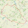 Trace GPS Lanta par Caraman, itinéraire, parcours