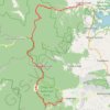 Trace GPS Mount Glorious - North Kobble Creek campsite, itinéraire, parcours