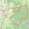 Trace GPS Autour de Cluny, itinéraire, parcours