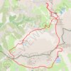 Trace GPS Tour des Tree Cime (Dolomites), itinéraire, parcours