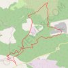 Trace GPS Le Vallon des Matyrs - SIGNES - 83, itinéraire, parcours