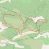 Trace GPS Barres de Font Blanche, itinéraire, parcours