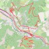 Trace GPS Oulla - sentier carrières - tourmentier - col cochette, itinéraire, parcours