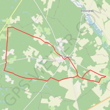 Trace GPS Champigny, itinéraire, parcours